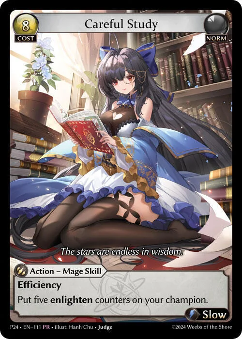 Careful Study #111 – Promotional Cards