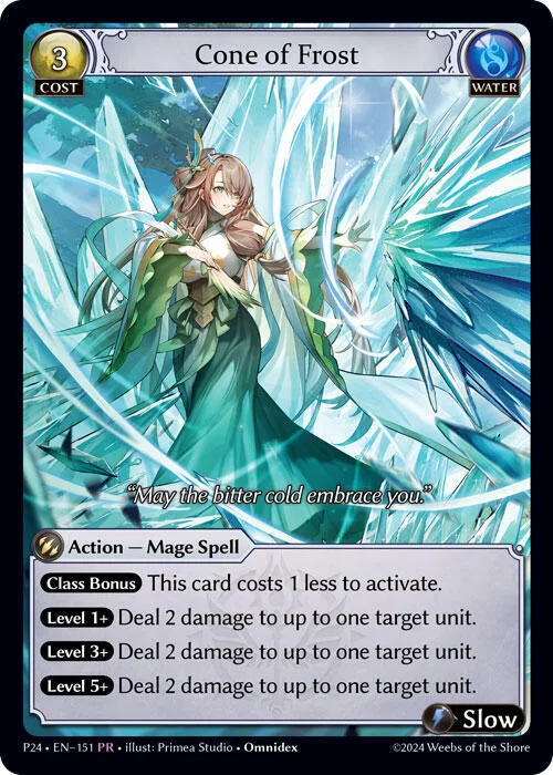 Cone of Frost #151 – Promotional Cards