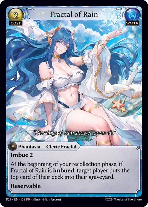 Fractal of Rain #121 – Promotional Cards