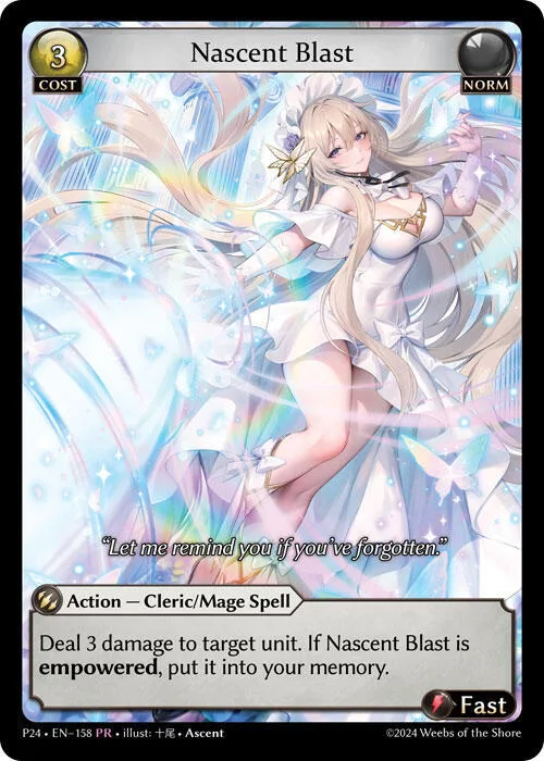 Nascent Blast #158 – Promotional Cards