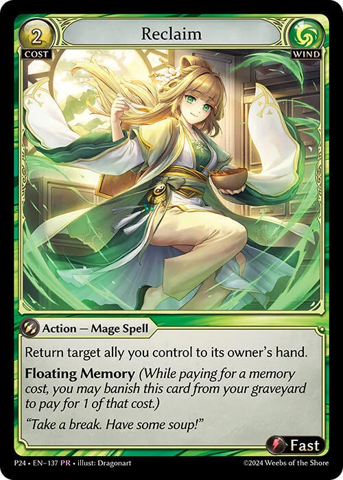 Reclaim #137 – Promotional Cards