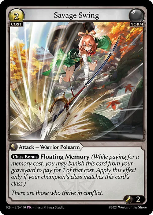 Savage Swing #140 – Promotional Cards