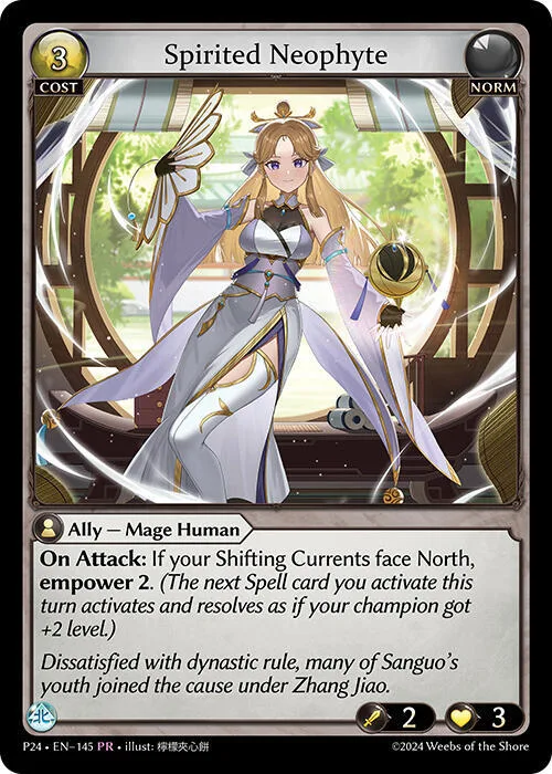 Spirited Neophyte #145 – Promotional Cards