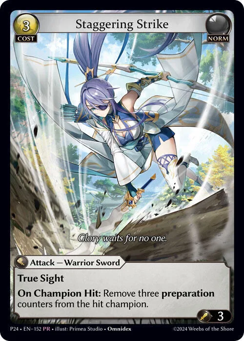 Staggering Strike #152 – Promotional Cards