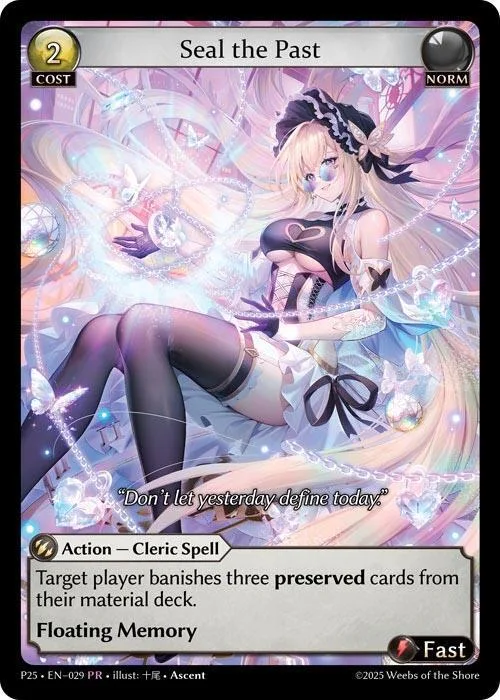 Seal the Past #29 – Promotional Cards