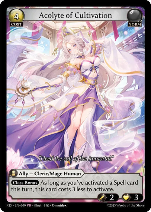 Acolyte of Cultivation #19 – Promotional Cards