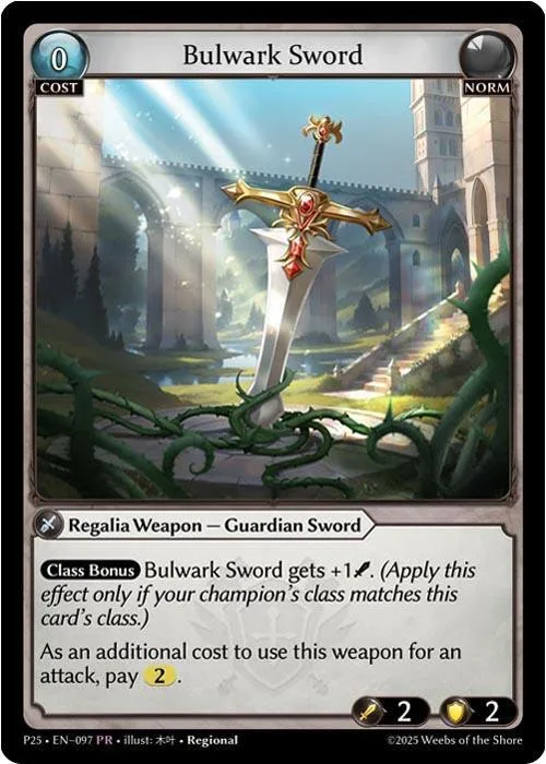 Bulwark Sword (097) #97 – Promotional Cards