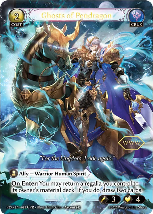 Ghosts of Pendragon #249 – Promotional Cards