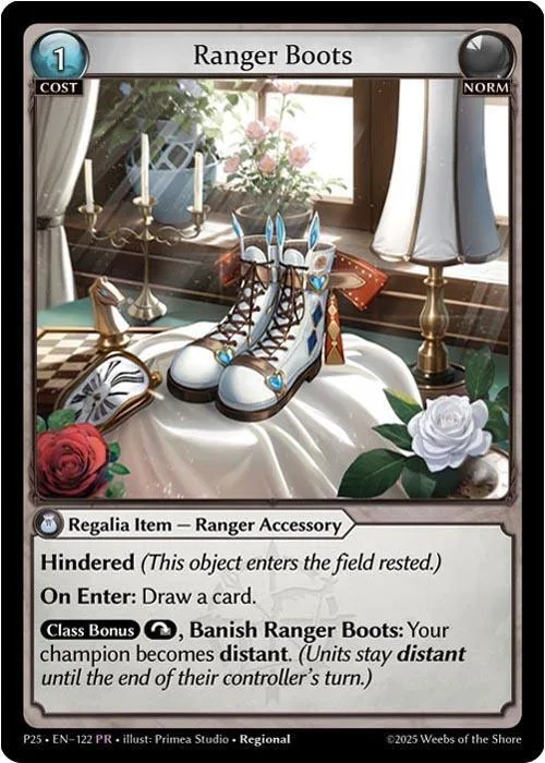 Ranger Boots #122 – Promotional Cards