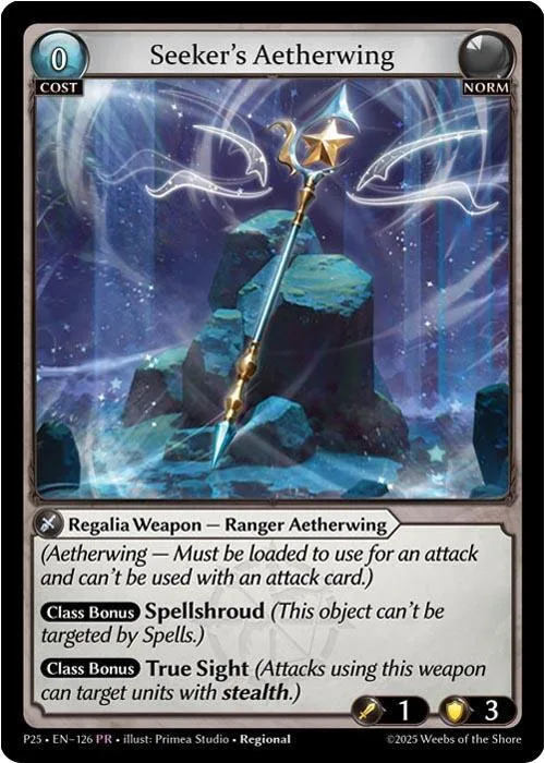 Seeker's Aetherwing #126 – Promotional Cards