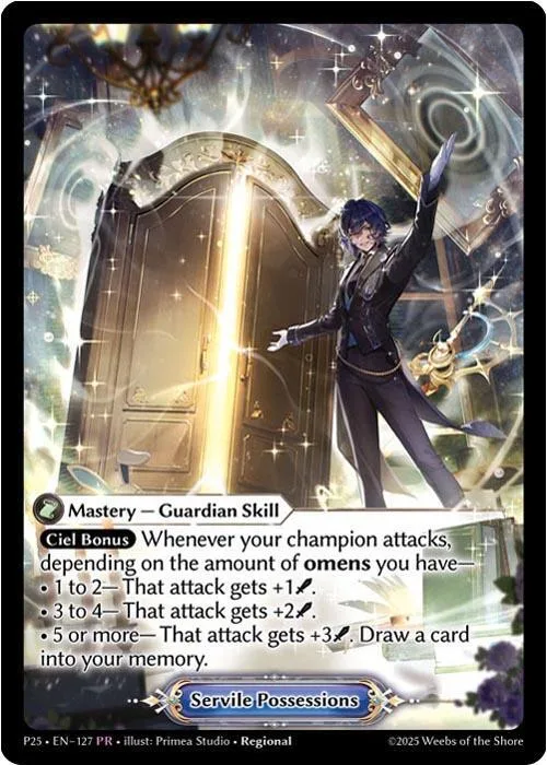 Servile Possessions #127 – Promotional Cards