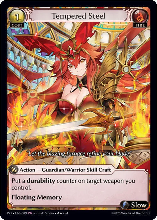 Tempered Steel #89 – Promotional Cards