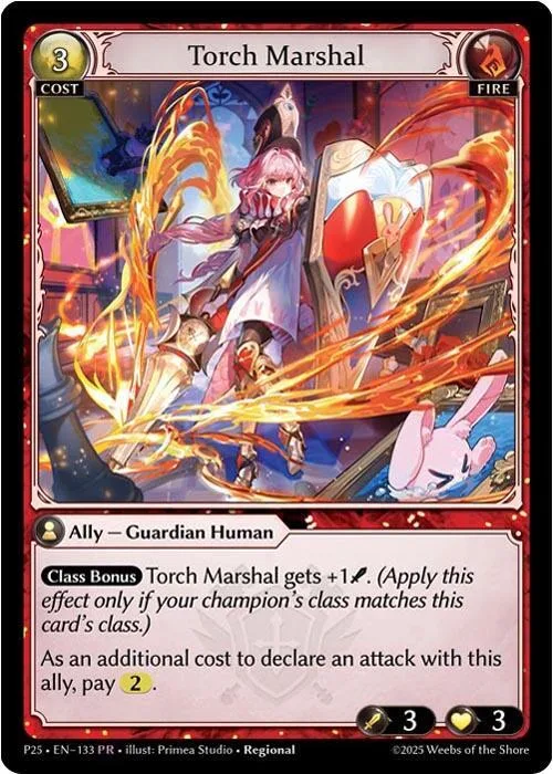 Torch Marshal #133 – Promotional Cards