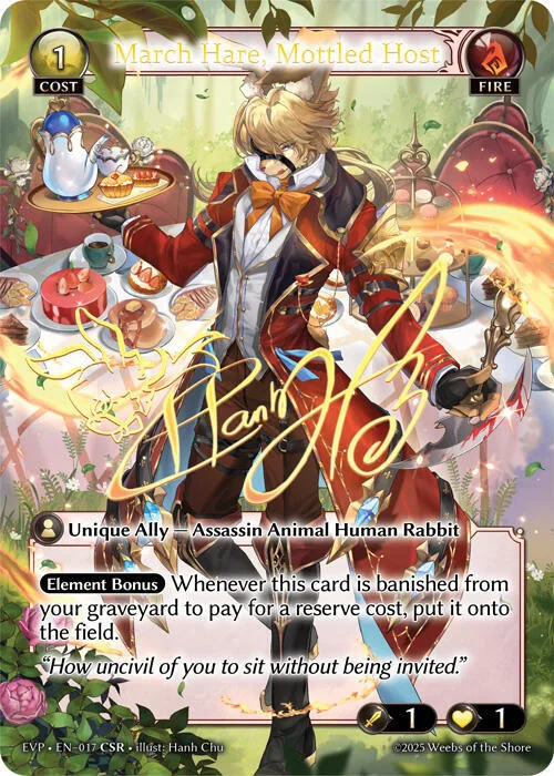 March Hare, Mottled Host (CSR) #12 – Promotional Cards