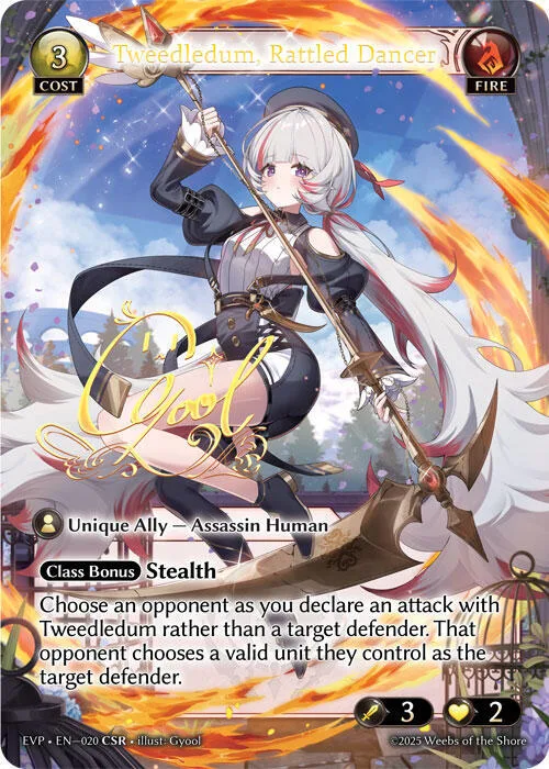 Tweedledum, Rattled Dancer (CSR) #101 – Promotional Cards