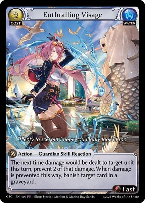Enthralling Visage #6 – Promotional Cards