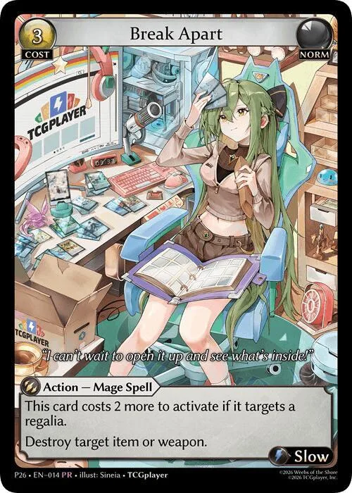 Break Apart #14 – Promotional Cards