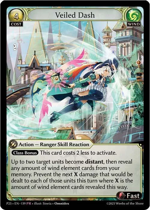Veiled Dash #139 – Promotional Cards
