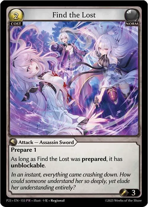 Find the Lost #155 – Promotional Cards