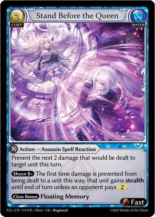 Stand Before the Queen #174 – Promotional Cards