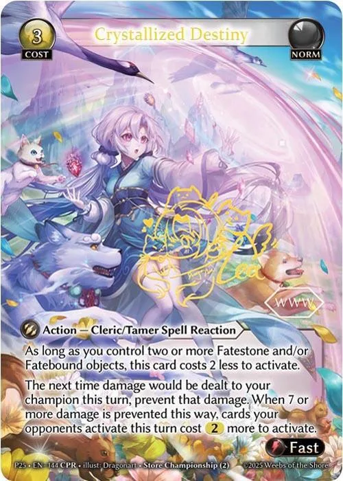 Crystallized Destiny (CPR) #144 – Promotional Cards