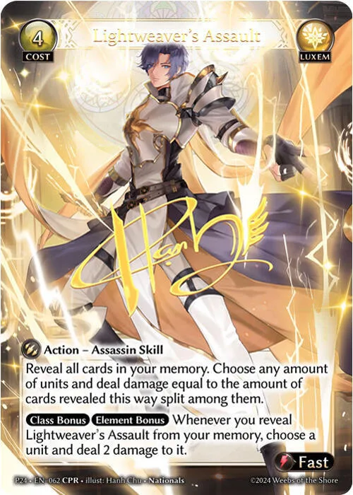 Lightweaver's Assault (CPR) #62 – Promotional Cards