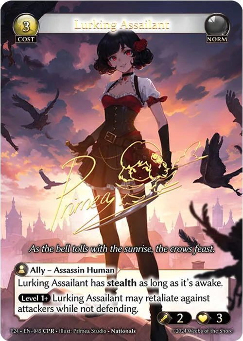 Lurking Assailant (CPR) #45 – Promotional Cards