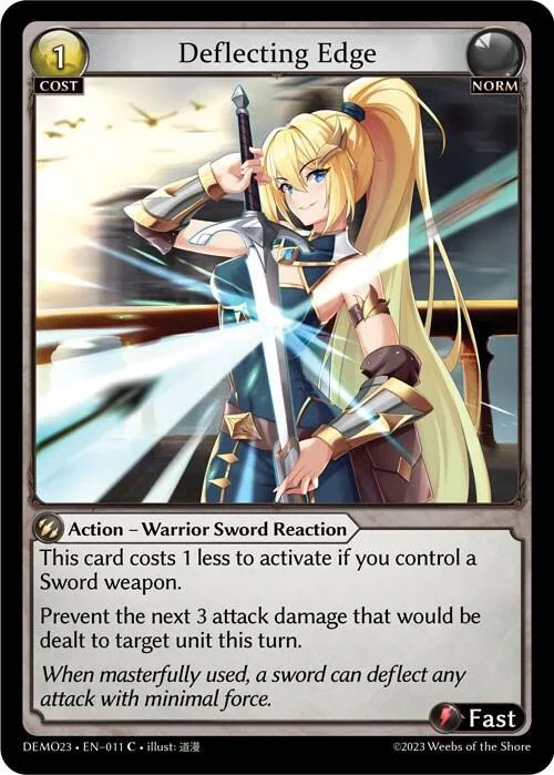 Deflecting Edge #11 – 2023 Demo Deck