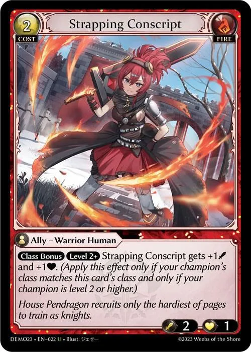 Strapping Conscript #22 – 2023 Demo Deck