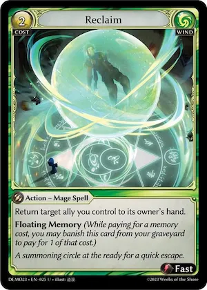 Reclaim #25 – 2023 Demo Deck