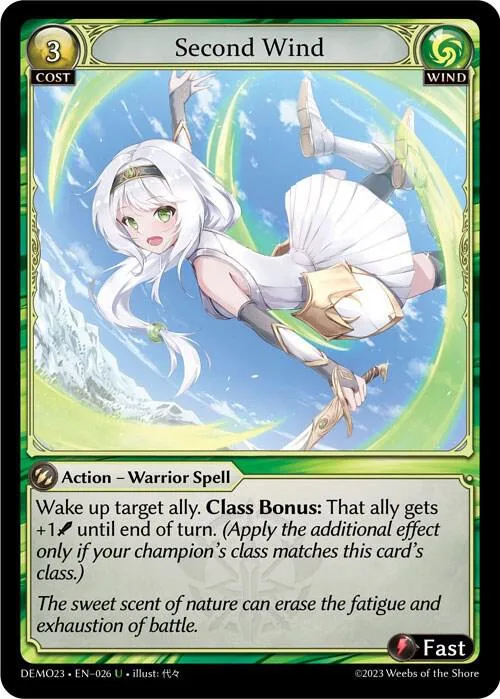 Second Wind #26 – 2023 Demo Deck