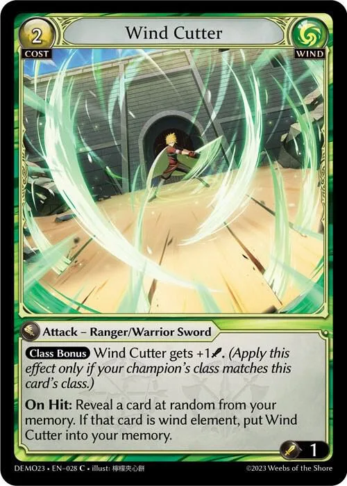 Wind Cutter #28 – 2023 Demo Deck
