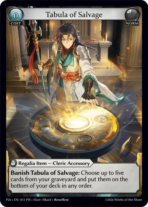 Tabula of Salvage #p26 – Promotional Cards