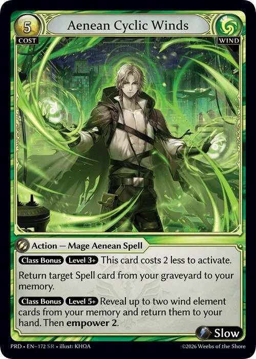 Aenean Cyclic Winds #172 – Asphodel / Paradise