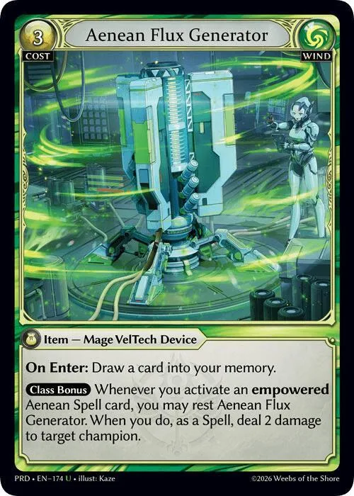 Aenean Flux Generator #174 – Asphodel / Paradise