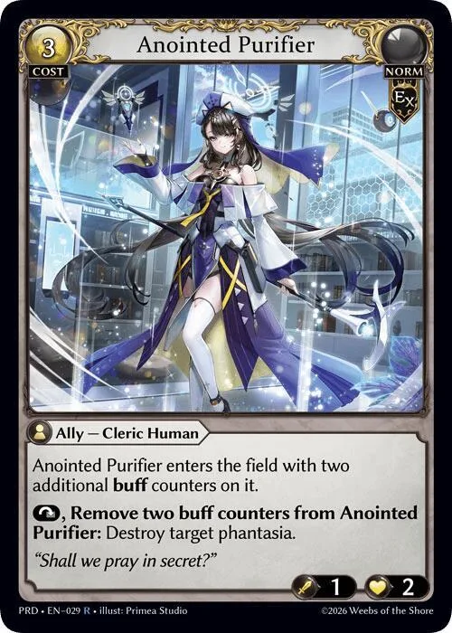 Anointed Purifier #29 – Asphodel / Paradise