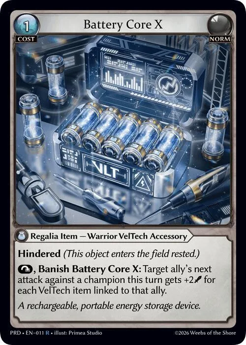Battery Core X #11 – Asphodel / Paradise