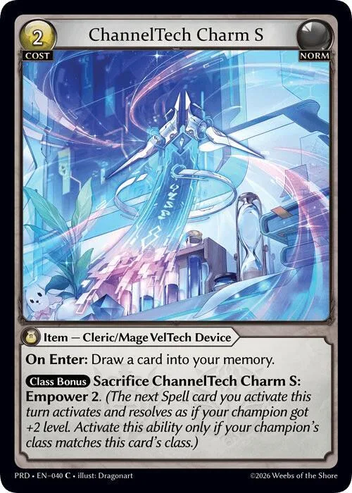 ChannelTech Charm S #40 – Asphodel / Paradise