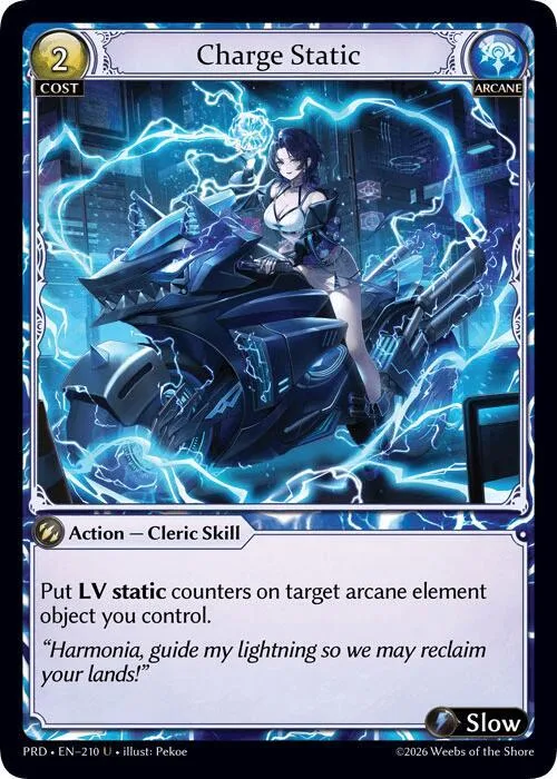Charge Static #210 – Asphodel / Paradise