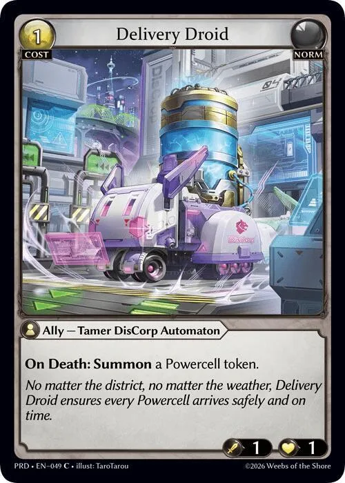 Delivery Droid #49 – Asphodel / Paradise