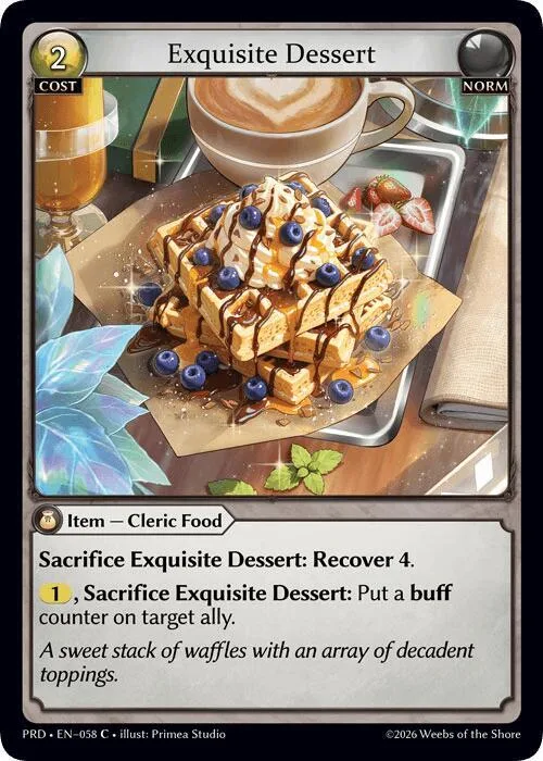 Exquisite Dessert #58 – Asphodel / Paradise