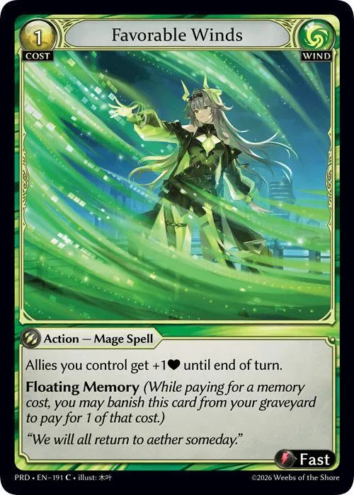Favorable Winds #191 – Asphodel / Paradise