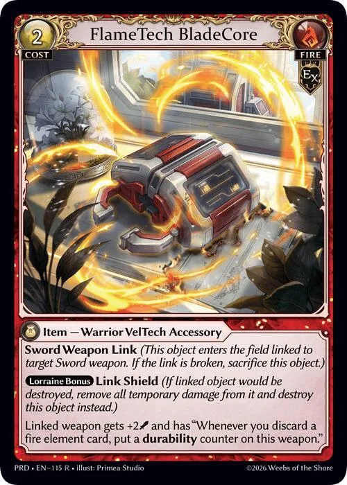 FlameTech BladeCore #115 – Asphodel / Paradise