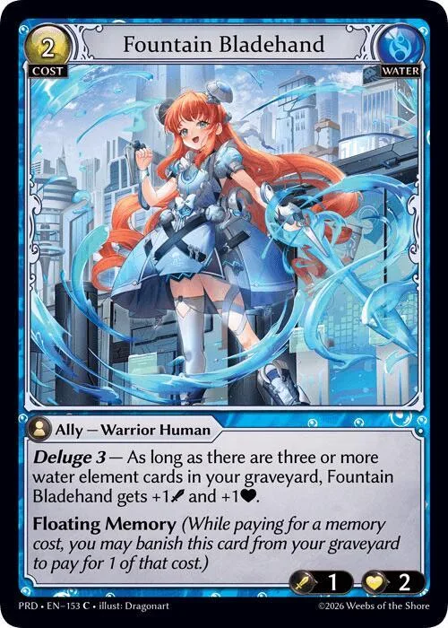 Fountain Bladehand #153 – Asphodel / Paradise