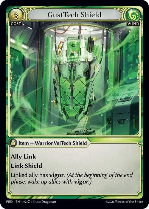 GustTech Shield #192 – Asphodel / Paradise