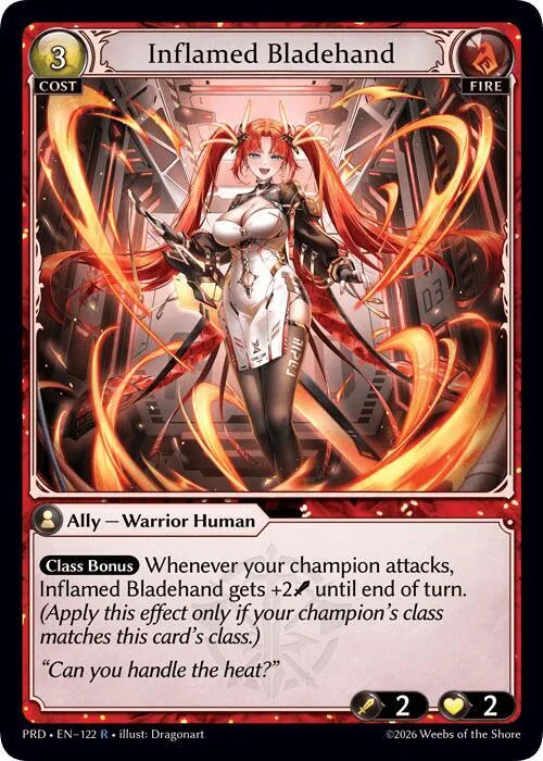 Inflamed Bladehand #122 – Asphodel / Paradise