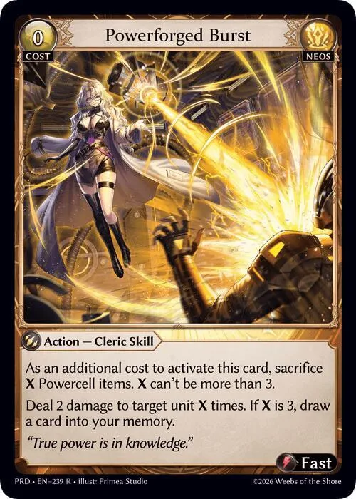 Powerforged Burst #239 – Asphodel / Paradise