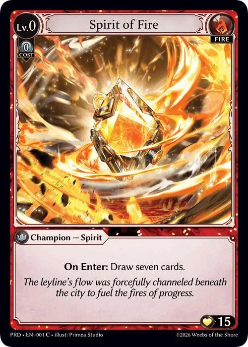 Spirit of Fire #1 – Asphodel / Paradise