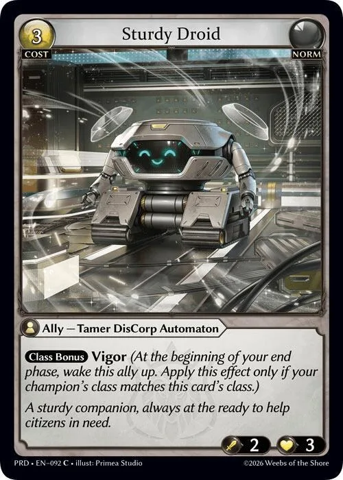 Sturdy Droid #92 – Asphodel / Paradise