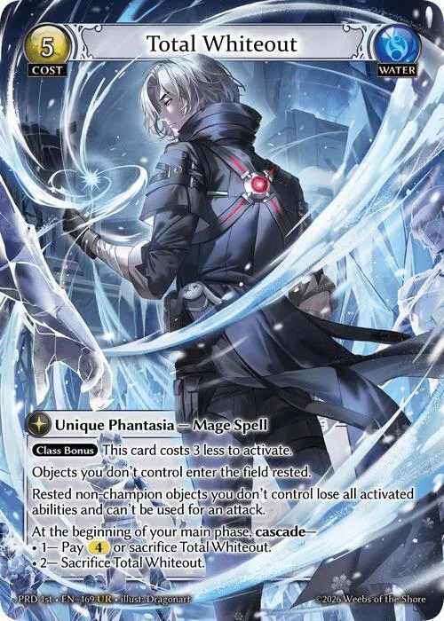 Total Whiteout (UR) #169 – Asphodel / Paradise